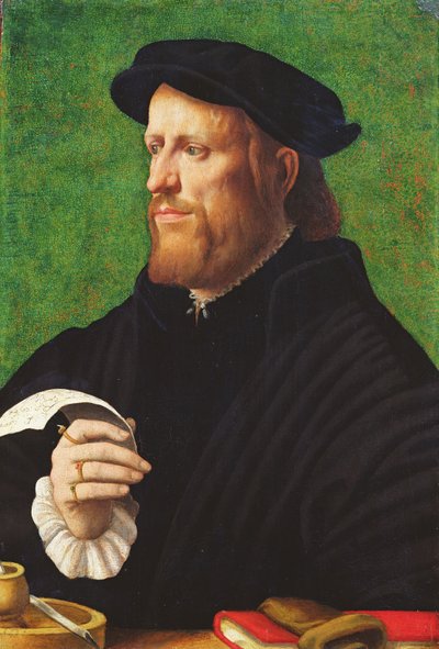 Porträt eines Mannes, 1575 von Dutch School